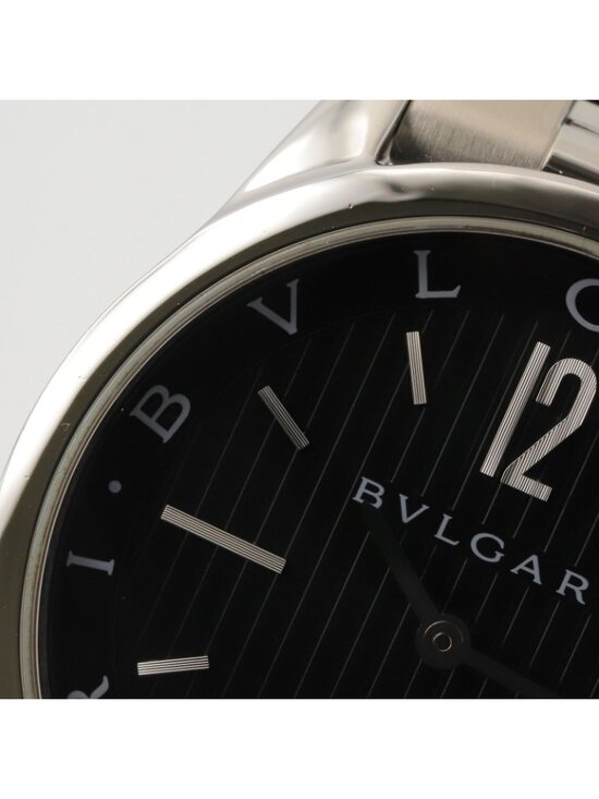 Bvlgari Watch Solo Tempo Black Stainless Steel main image 8